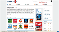 Desktop Screenshot of cyprusrentacar.com